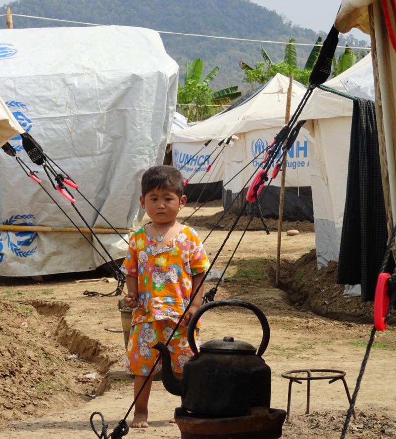 Kachin IDP camp