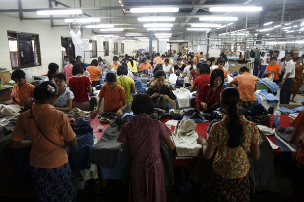 Garment factory workers